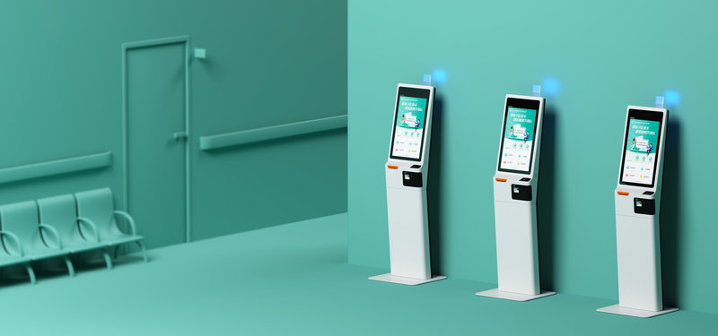 Self service kiosk untuk transaksi mandiri pelanggan